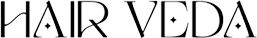 hair veda logo with white background