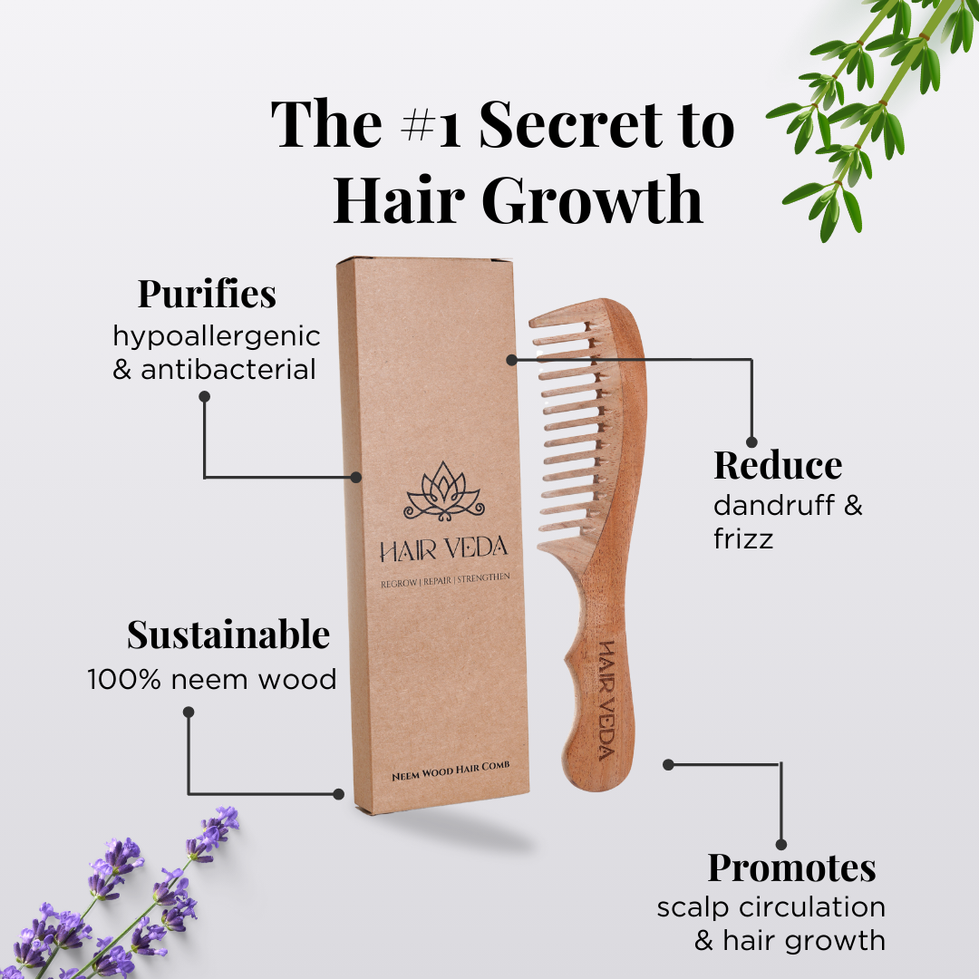 An image illustrating the one essential secret for achieving healthy hair growth.