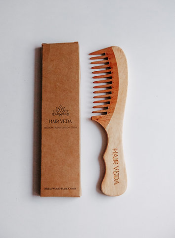 Hair Oil & Neem Comb Set
