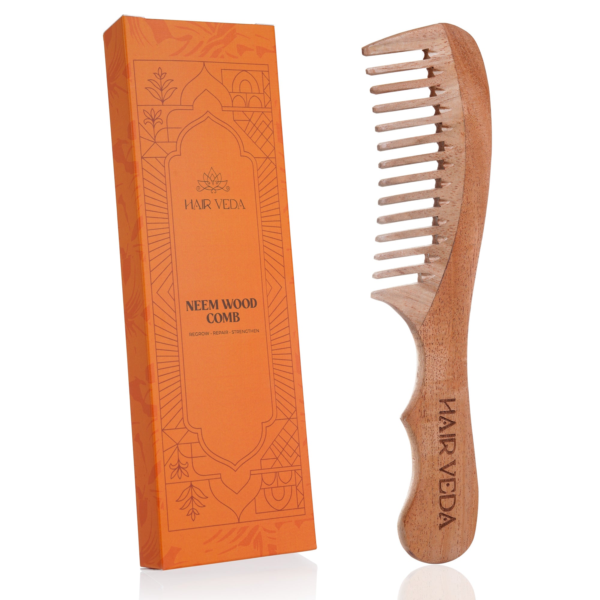 Neem Wood Hair Comb